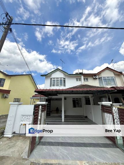 Taman Muhibbah Saleng Senai Kulai, Double Storey Terrace Endlot House For Sale, Rumah Teres 2 Tingkat Dijual, Johor, Kulai