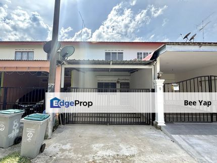 Taman Pelangi Kluang, Double Storey Low Cost House For Sale, Rumah 2 Tingkat Kos Sederhana Dijual, Unblock & Renovated, Johor, Kluang