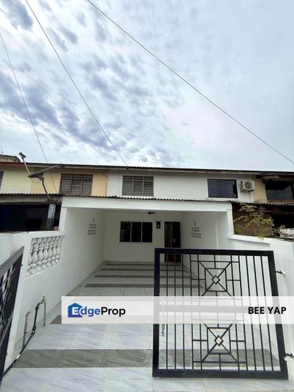Jalan Bayan Kota Puteri Megah Ria Masai Permas Plentong, Double Storey Low Cost House For Sale, Rumah Murah 2 Tingkat Dijual, Renovated Full Loan, Johor, Masai