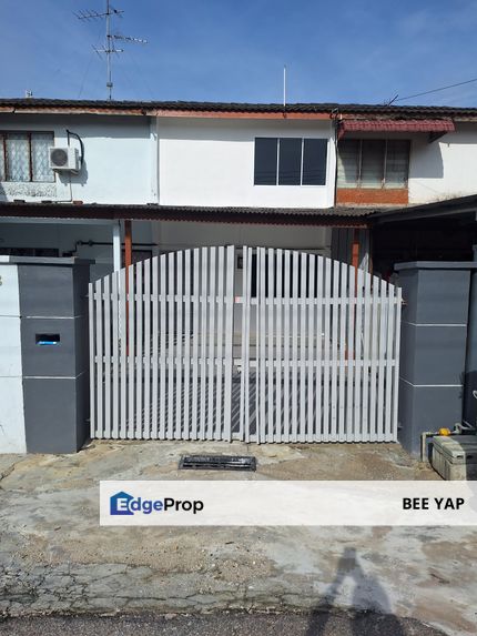 Jalan Hang Jebat Skudai Baru Mutiara Rini Tun Aminah, Double Storey Low Cost House For Sale, Rumah 2 Tingkat Renovated, Full Loan, Johor, Skudai