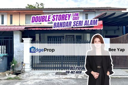 Bandar Seri Alam Masai, Double Storey House For Sale, Rumah Murah, near CIQ, Johor, Masai