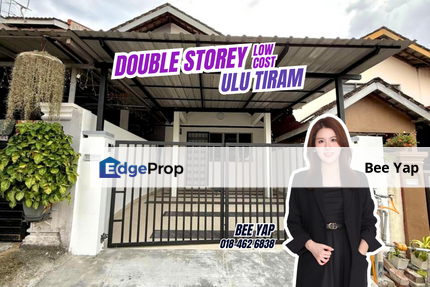 Ulu Tiram Taman Bukit Jaya Puteri Wangsa Bukit Tiram Pelangi Indah, Double Storey Medium Low Cost House For Sale, Rumah 2 Tingkat untuk Dijual, Johor, Ulu Tiram