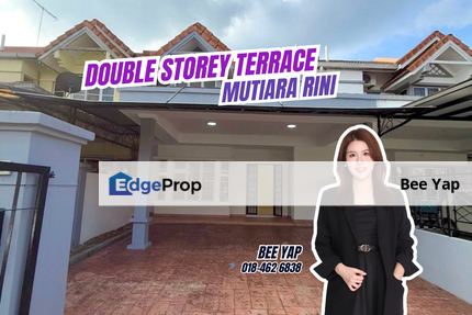 Jalan Bakti Mutiara Rini Skudai, Double Storey Terrace House For Sale, Renovated Unit, Freehold, Johor, Skudai