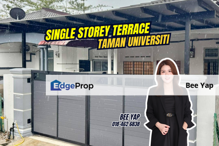 Taman Universiti Skudai Mutiara Rini, Single Storey Terrace House For Sale, Renovated, Johor, Skudai