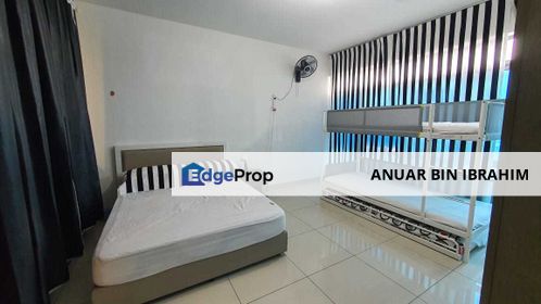 EVO Studio Unit Fully Furnished For RENT Bandar Baru Bangi with Queen & Double Decker Bed, Selangor, Bangi