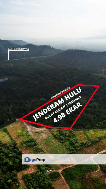 Tanah 5 ekar Berstatus Bangunan, Kampung Jenderam Hulu, Dengkil, Sepang, Selangor Untuk diJual., Selangor, Dengkil