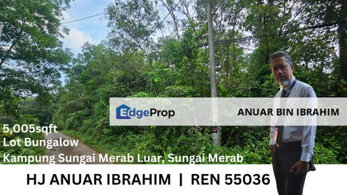 Lot Tanah Banglo Harga Marhaen Kg Sungai Merab Luar, Sungai Merab Untuk di Jual, Selangor, Kajang