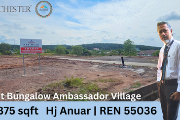Corner Lot Banglo Taman Ambassador Village Durian Tunggal, Alor Gajah Melaka Untuk DiJual / Sale