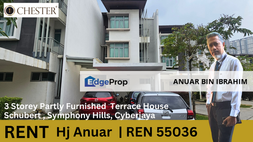 Partly Furnished And Renovated 3 Storey Terraced House Schubert, Symphony Hill, Cyberjaya for Sale., Selangor, Cyberjaya