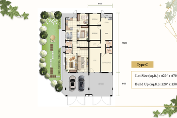 Taman Perda Permai, Teres 1 Tingkat, Projek Perumahan Baru di Tasek Gelugor