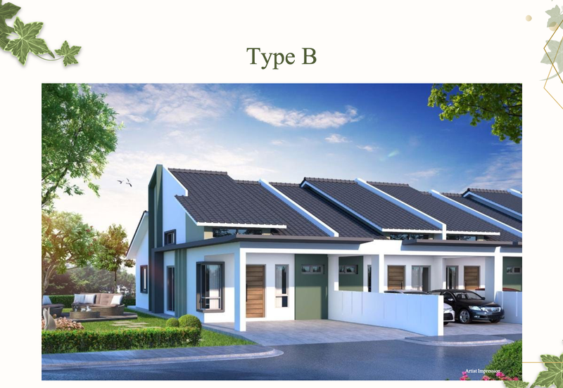 Taman Perda Permai, Teres 1 Tingkat, Projek Perumahan Baru di Tasek Gelugor