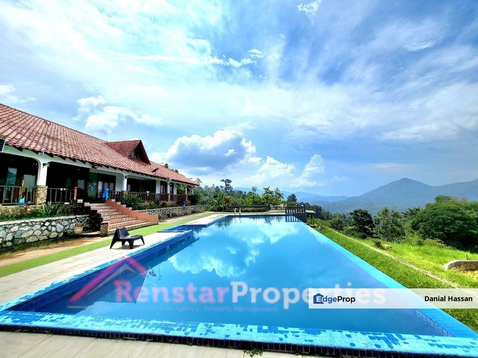 Exclusive Freehold Hill View Bungalow Villa Agriculture Land Janda Baik Pahang, Pahang, Bentong