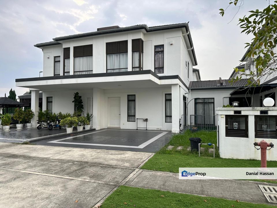 Facing Open 2 Storey Semi-D Cluster House Avenham Garden Eco Grandeur ...
