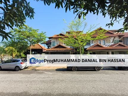 Facing Open Renovated End Lot 2 Storey Superlink Terrace House Nukilan Alam Impian Seksyen 35 Shah Alam, Selangor, Shah Alam