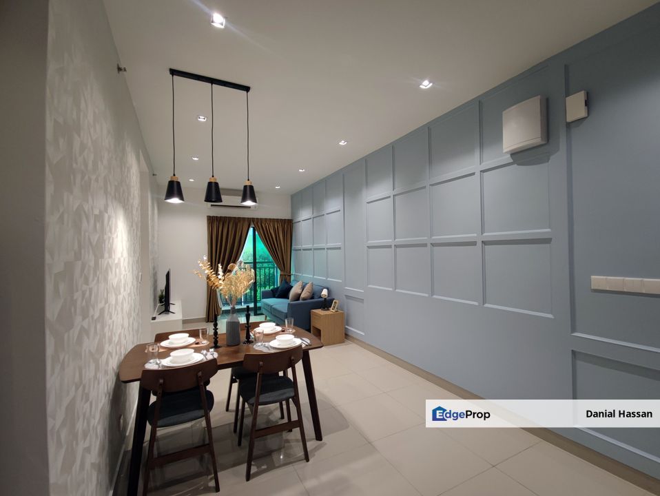 Low Booking Fee Full Loan Zero Downpayment 20min KL Nature View New Service Apartment Selayang Heights Gombak, Selangor, Batu Caves 