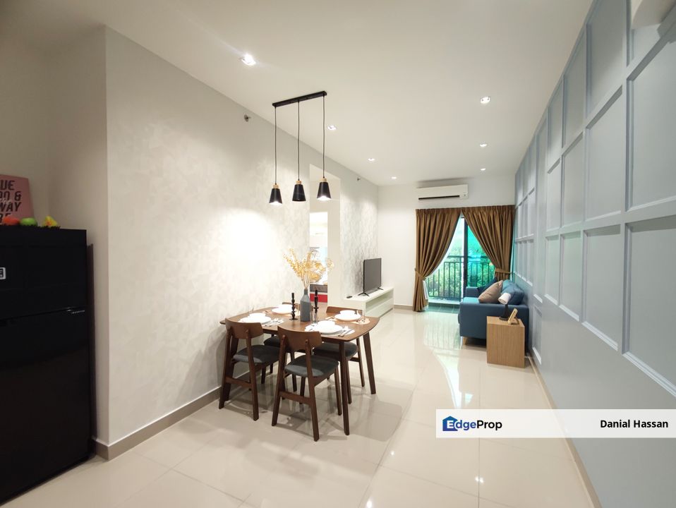 Low Booking Fee Full Loan Zero Downpayment 20min KL Nature View New Service Apartment Selayang Heights Gombak, Selangor, Batu Caves 