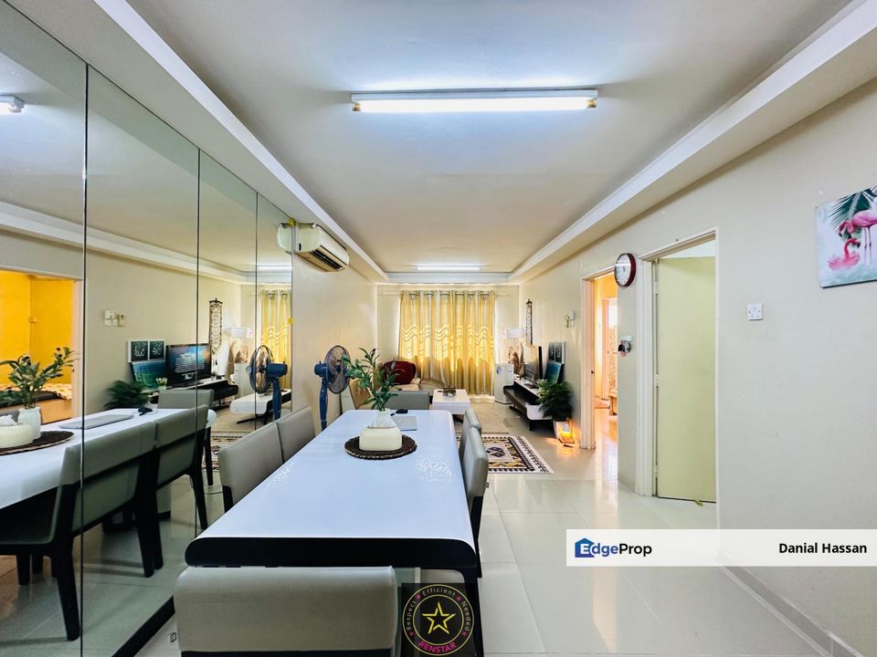 Dekat LRT Near LRT Fully Furnished Lumayan Apartment Bandar Sri Permaisuri Cheras Kuala Lumpur KL, Kuala Lumpur, Cheras