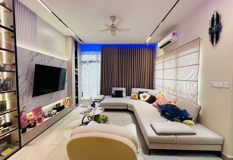 Furnished 3 Storey Premium Superlink Terrace House The Mulia Residences Cyberjaya
