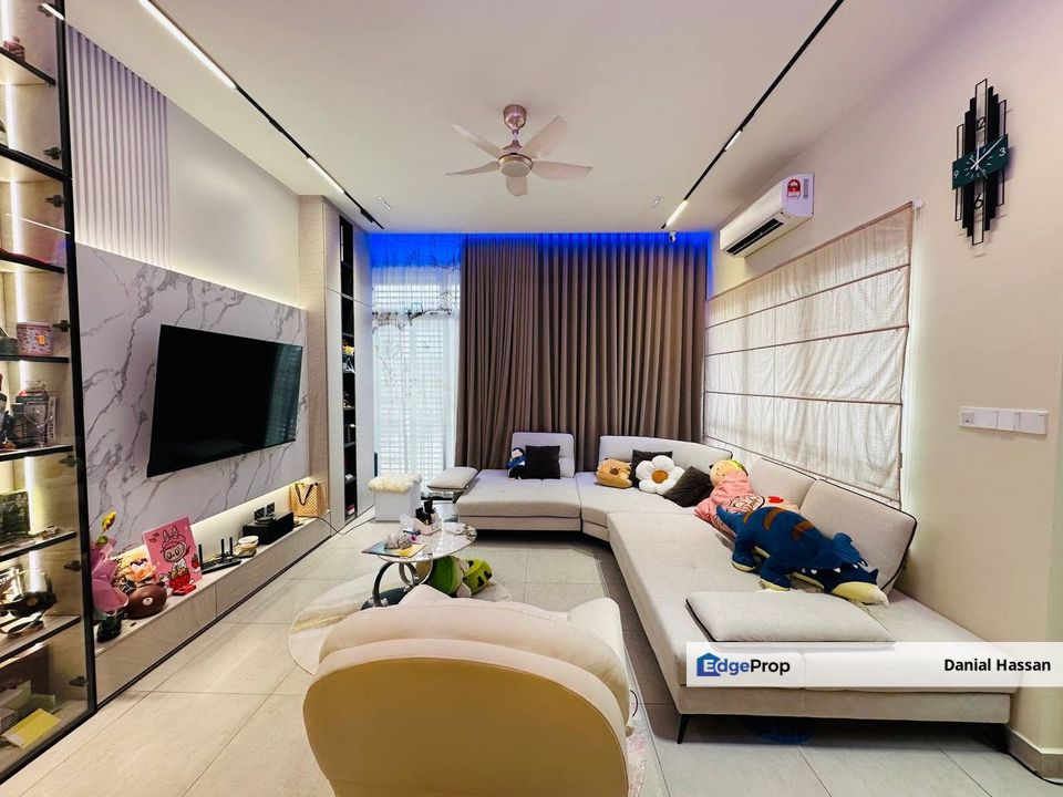 Furnished 3 Storey Premium Superlink Terrace House The Mulia Residences Cyberjaya, Selangor, Cyberjaya