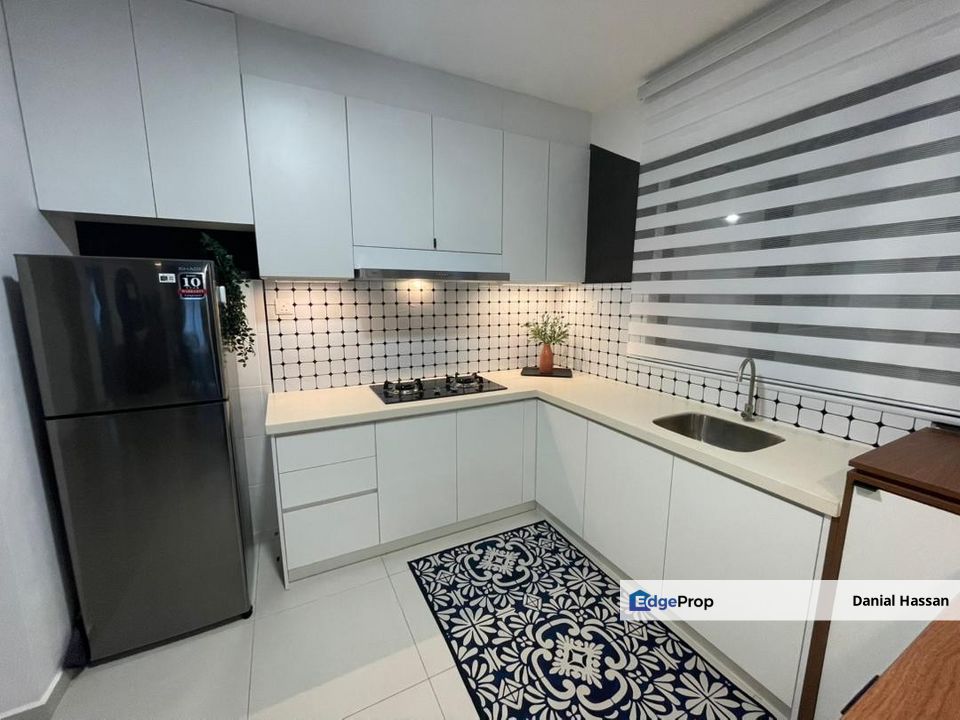 Fully Furnished Renovated with Beautiful Interior Design Huni Residence @ Eco Ardence Setia Alam, Selangor, Setia Alam/Alam Nusantara