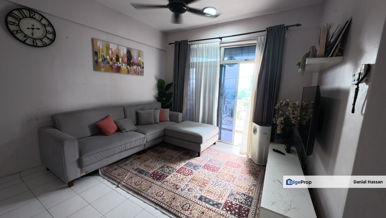 Fully Furnished Renovated Unit with Balcony at Tasik Heights Apartment Bandar Tasik Selatan Cheras Kuala Lumpur, Kuala Lumpur, Bandar Tasik Selatan