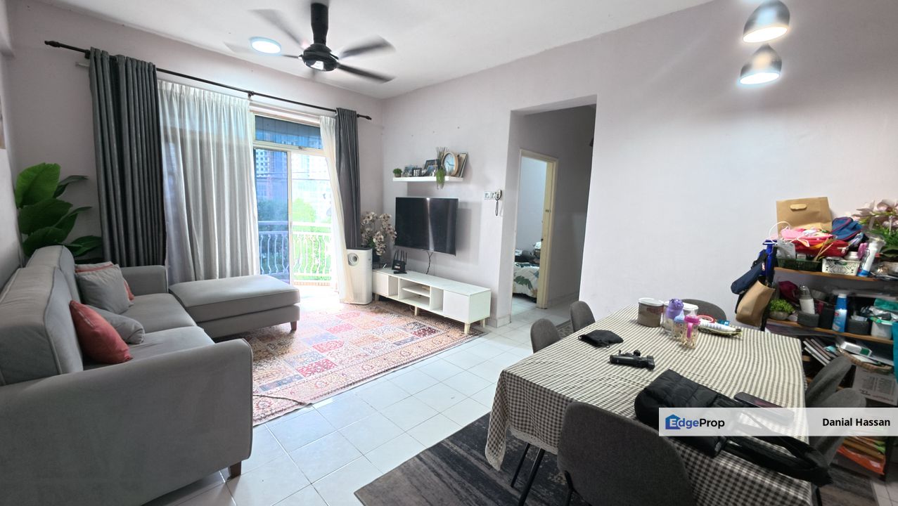 Fully Furnished Renovated Unit with Balcony at Tasik Heights Apartment Bandar Tasik Selatan Cheras Kuala Lumpur, Kuala Lumpur, Bandar Tasik Selatan