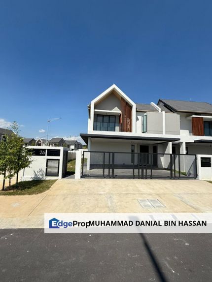 Facing Open Partly Furnished New Semi-D House Aqila Serenia City Sepang, Selangor, Sepang