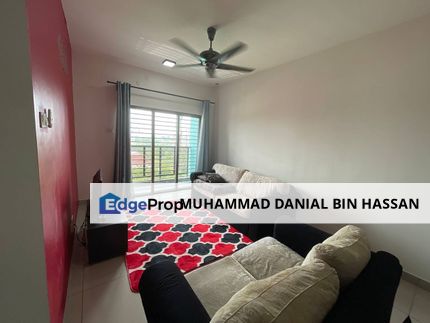 Below Market Value Furnished Condominium with Balcony Residensi Zamrud Block A Kajang 2, Selangor, Kajang