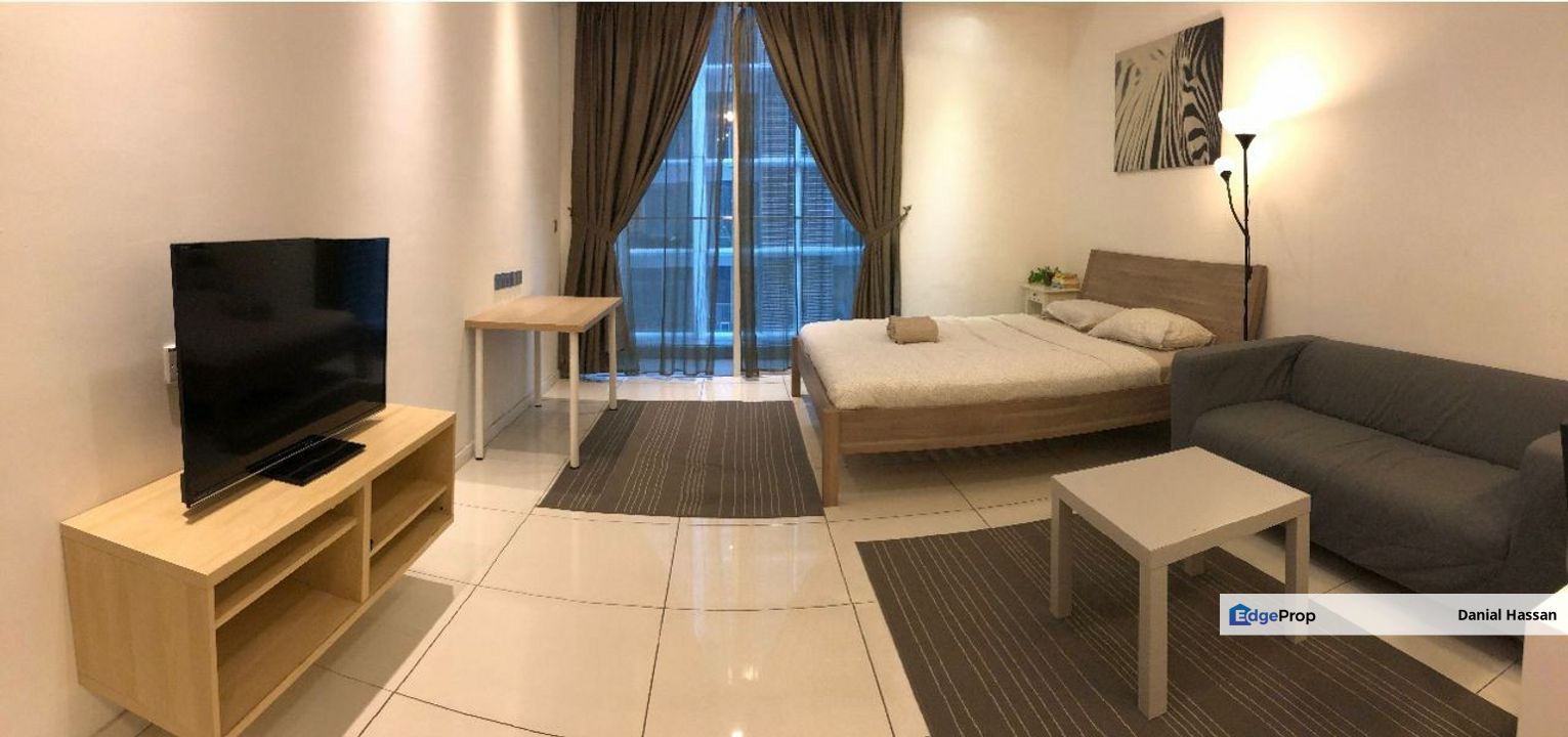 Nearby LRT Fully Furnished Studio Unit M Suites Jalan Ampang Kuala Lumpur, Kuala Lumpur, KL City