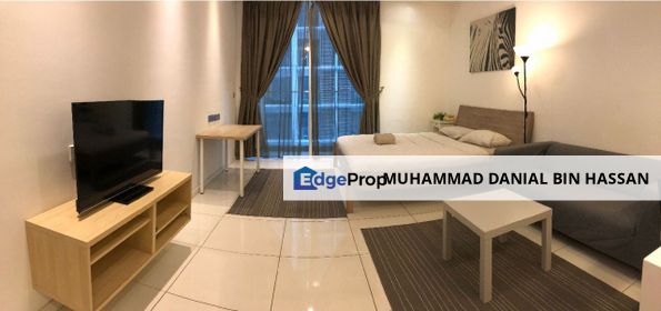 Nearby LRT Fully Furnished Studio Unit M Suites Jalan Ampang Kuala Lumpur, Kuala Lumpur, KL City