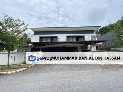 Facing Lake Huge Land 2 Storey Zero Lot Bungalow House Perdana Heights U10 Shah Alam, Selangor, Shah Alam