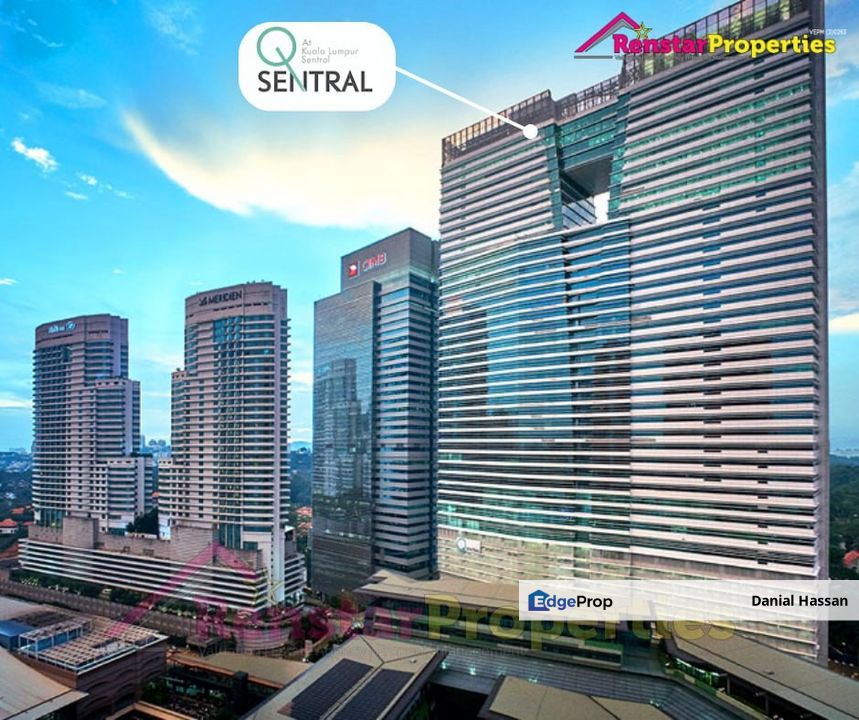 Grade A Prime Location Top Floor Office Q Sentral Office KL Sentral, Kuala Lumpur, KL Sentral