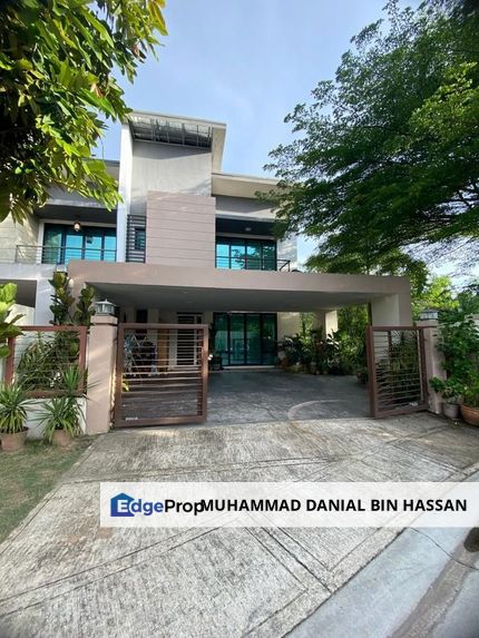 Facing Open End Lot 2 Storey Terrace House Zircona Alam Impian Shah Alam, Selangor, Shah Alam
