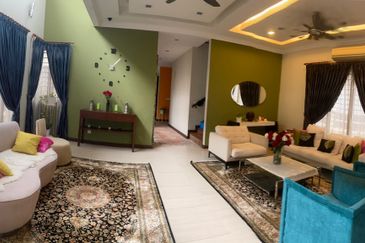 Below Market Value Renovated End Lot 2 Storey Superlink Terrace House Lagenda 2 Bukit Jelutong Shah Alam