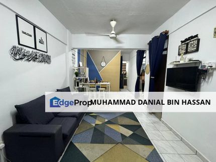 Near KTM Low Level Fully Furnished Apartment Flat Desa Mentari Taman Medan Petaling Jaya, Selangor, Petaling Jaya