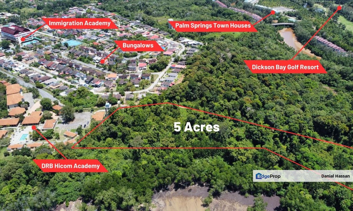 Nearby Beach 5 Acre Agricultural Land Port Dickson Negeri Sembilan, Negeri Sembilan, Port Dickson