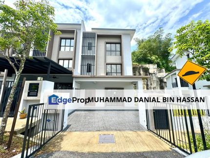 End Lot Good Condition 3 Storey Terrace House Nassim Heights Ukay Bestari Ampang Jaya Kuala Lumpur, Kuala Lumpur, Ampang