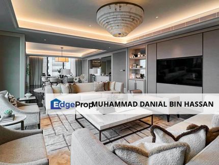 Prestigious Location Near LRT MRT Mall Luxurious Residence Fully Furnished The St Regis Residences Kuala Lumpur, Kuala Lumpur, KL City