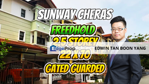 Gated 2.5 Sty Sunway Cheras near Taman Suntex Batu 9 Cheras Freehold, Selangor, Batu 9th Cheras