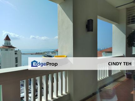 Good seaview renovated Straits Quay unit, Penang, Tanjung Tokong