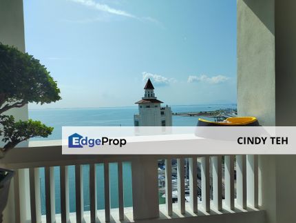 Must rent Best renovated seaview Straits Quay unit, Penang, Tanjung Tokong