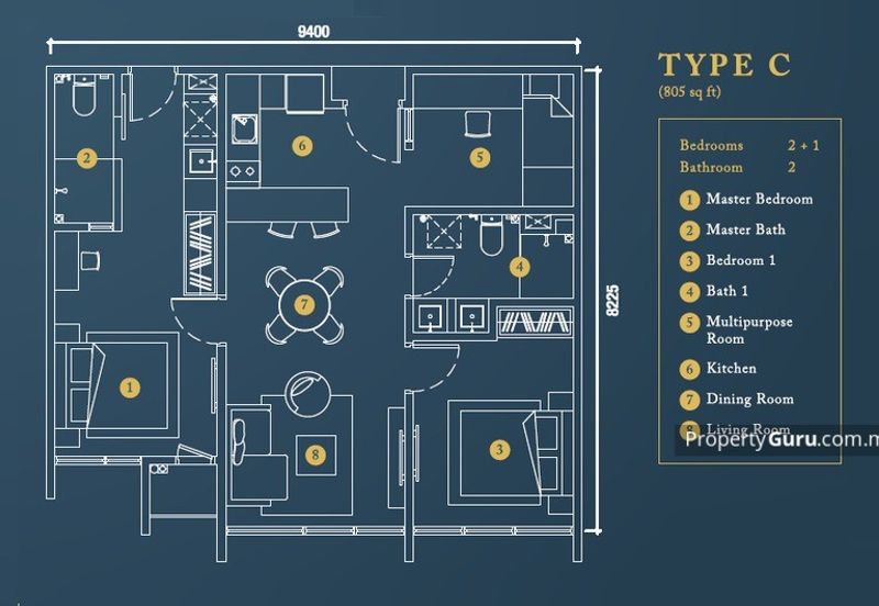 Cubic Botanical (Residensi Rimba)