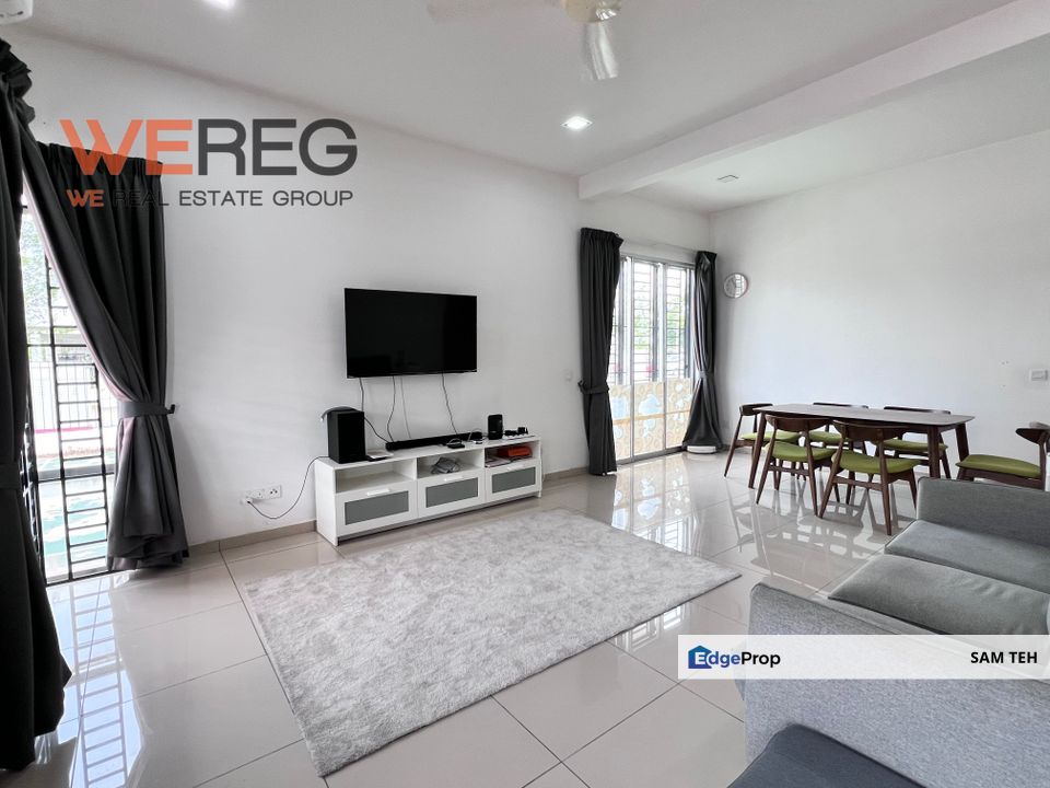 Fully Furnished 2sty Corner House For Rent Penduline Bandar