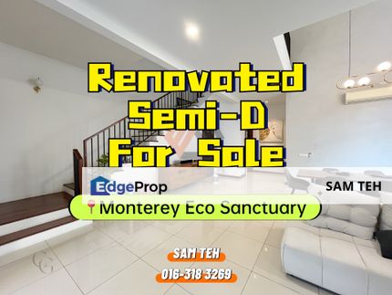 Well Renovation Semi-D For Sale | Monterey Residences @ Eco Sanctuary, Telok Panglima Garang, Selangor, Telok Panglima Garang