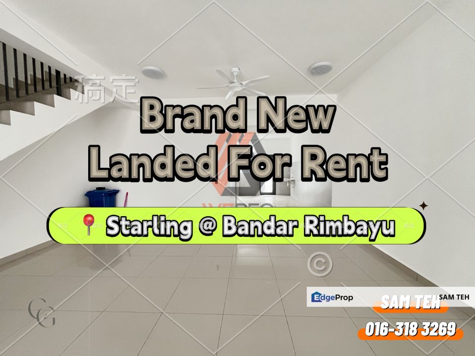 Brand New Landed House For Rent | Rimbayu Starling, Jenjarom, Selangor, Selangor, Jenjarom