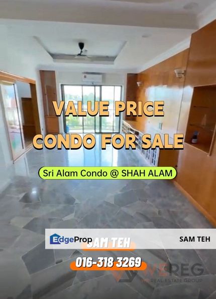 Value Price Condo For Sale | Sri Alam Condominium, Shah Alam, Selangor, Selangor, Shah Alam