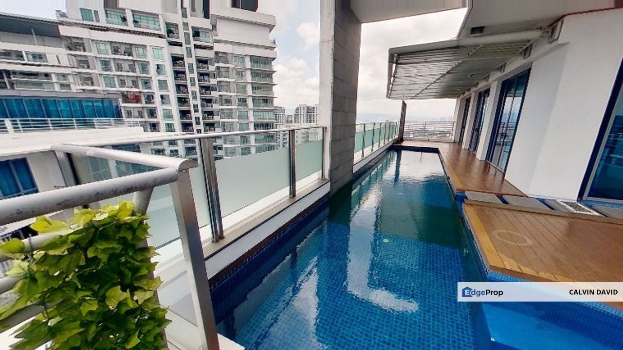 Penthouse with private pool, majestic view @ 11 Mont Kiara, Kuala Lumpur, Mont Kiara
