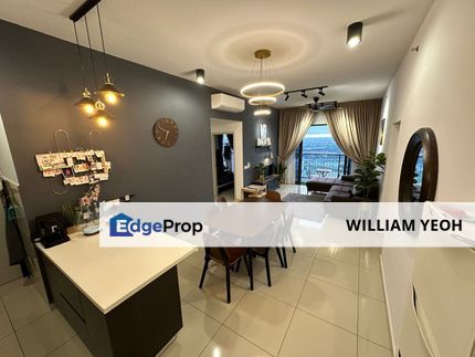 Walking distance to Setia City Mall, Fully furnished with balcony nice view at Setia City Residence , Selangor, Setia Alam/Alam Nusantara