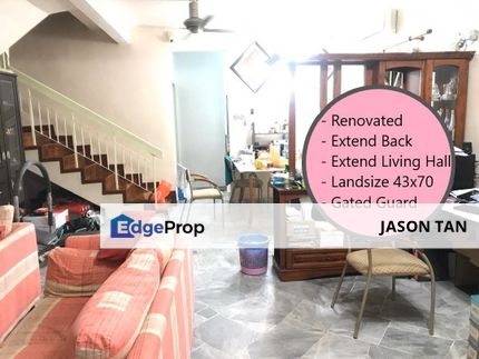 Bandar Bukit Puchong BP 1 ✨ RENOVATED EXTENDED BACK, LANDSIZE 43X70, EXTRALAND 23 FEET, Selangor, Puchong