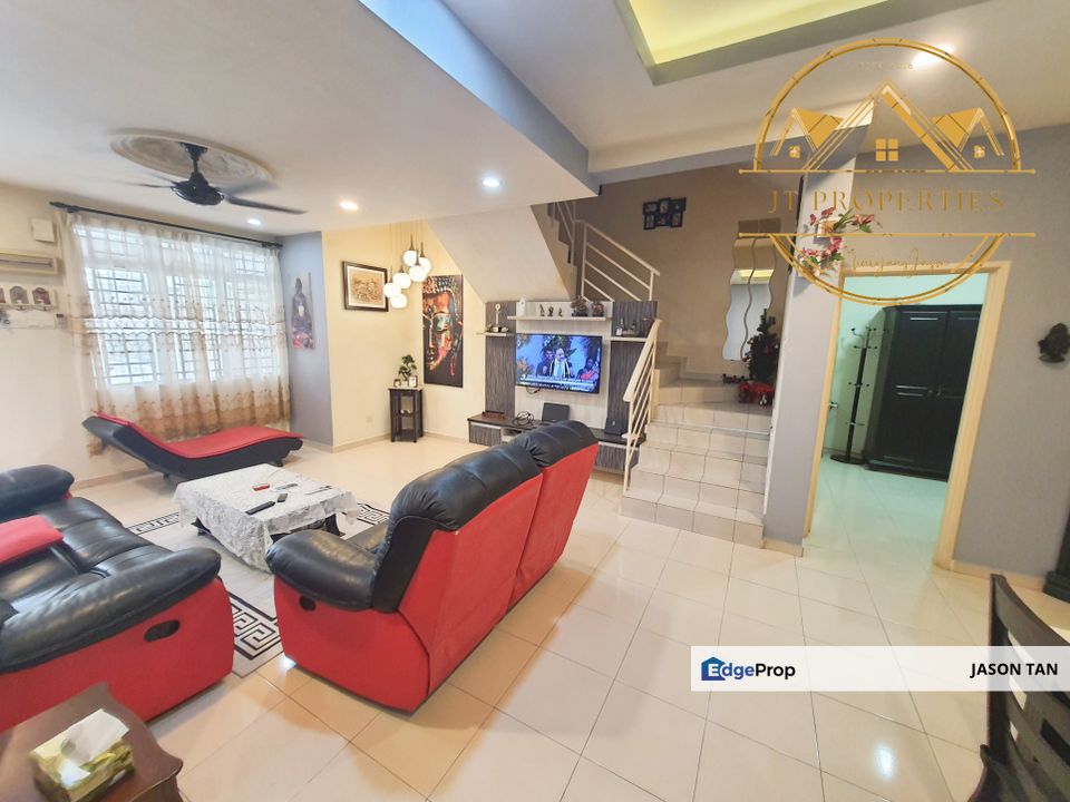 Alam Sanctuary Townhouse [ LOWERUNIT 🌈 RENO KITCHENCABINET PLASTERCEILING GATEDGUARDED ] , Selangor, Puchong South